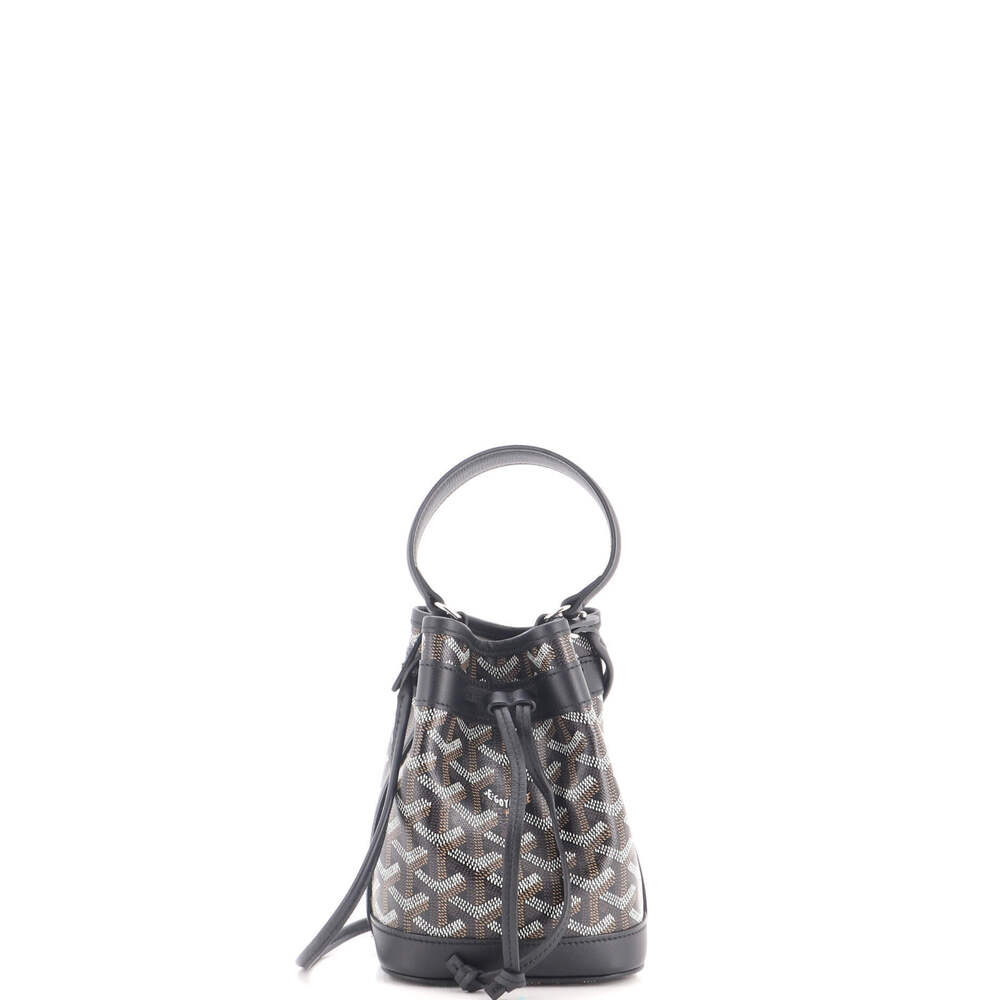 Goyard Mini Petit Flot Bucket Bag Coated Canvas